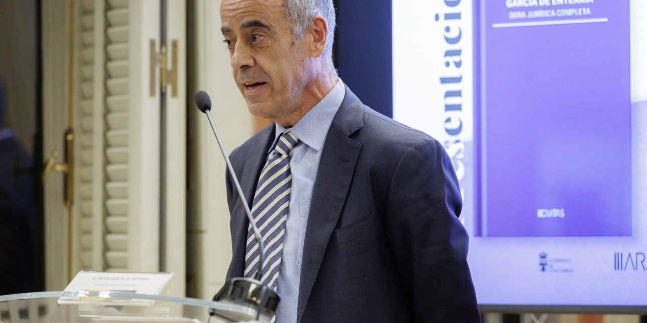 Presentación de la Obra jurídica completa de Eduardo García de Enterría